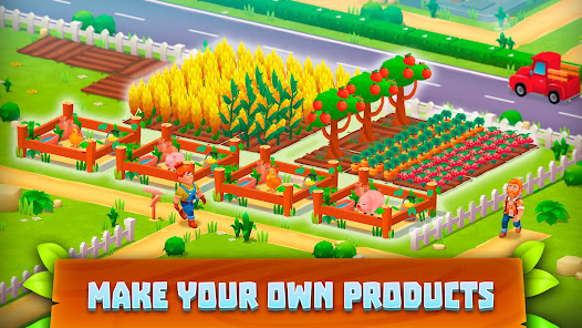 Supermarket Village—Farm Town