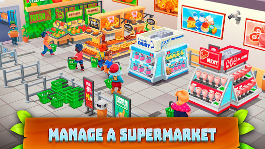 Supermarket Village—Farm Town