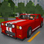 Blocky Cars tank games, online