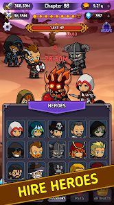 Tap Hero Clicker – RPG Game 2D