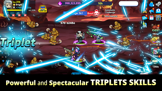 Triplet Heroes: Raising Game